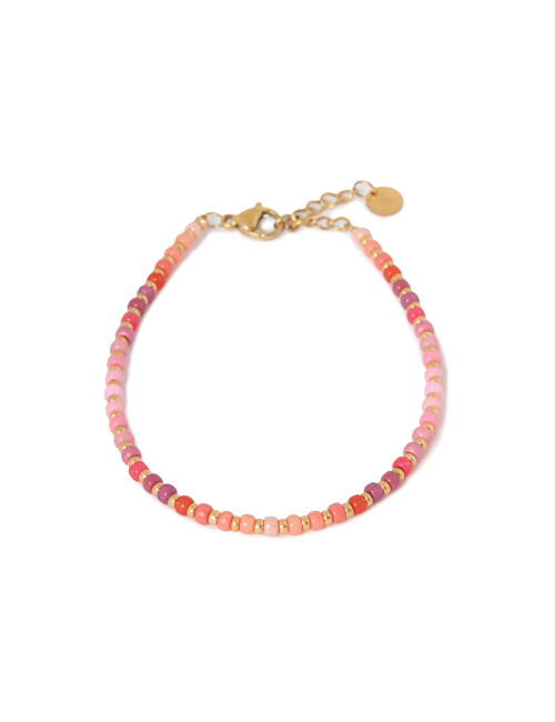 3.0 All Day Pink Armband | goud