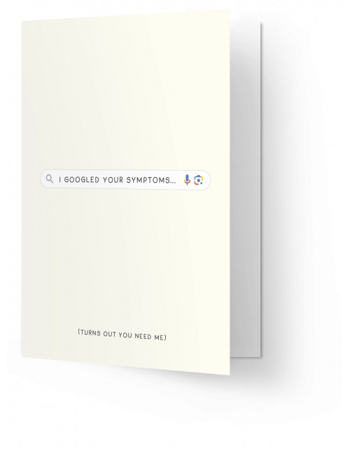 Wenskaart | google symptoms