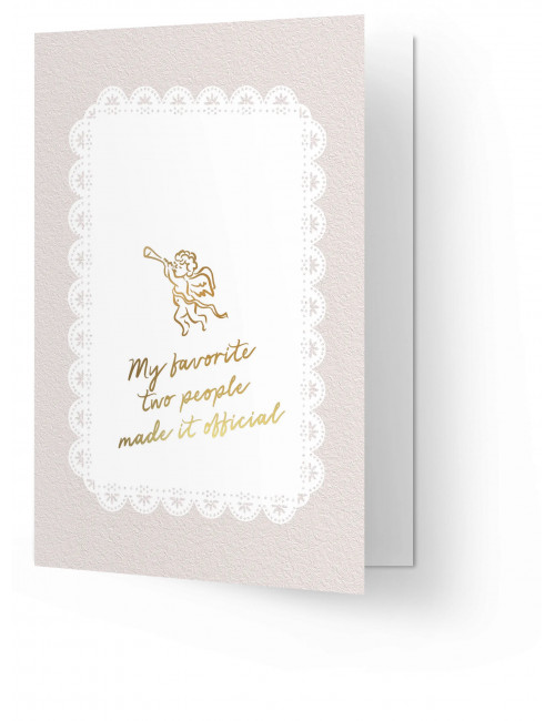 Wenskaart | made it official