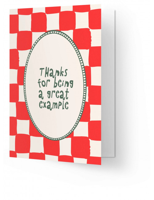 Wenskaart | great example