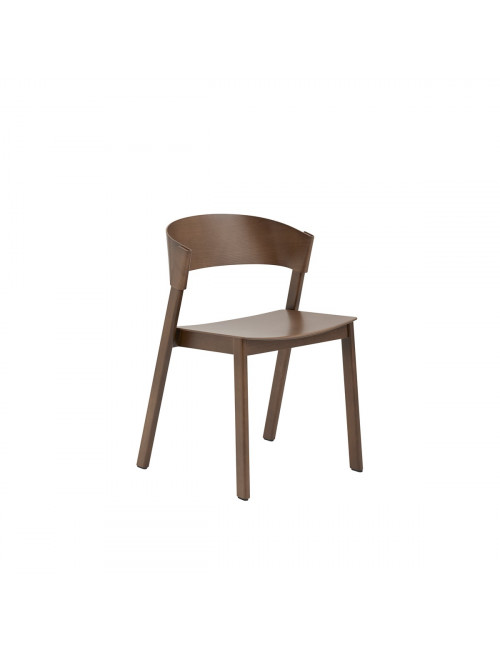 Cover Side Chair | dark stained oak