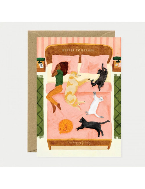 Wenskaart | happy pets