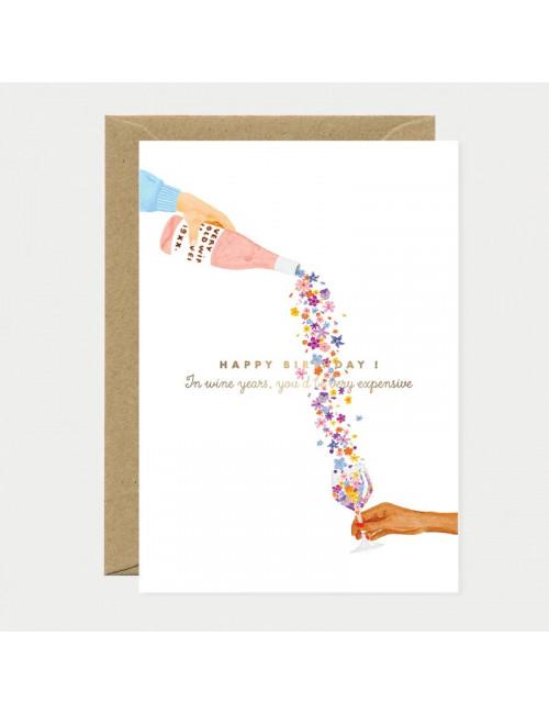 Wenskaart | wine years