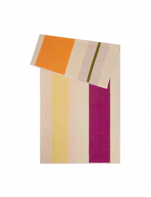 Strandlaken 90x180cm | yellow/fuchsia/orange/olive
