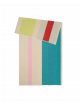 Strandlaken 90x180cm | pink/turquoise/lime/red
