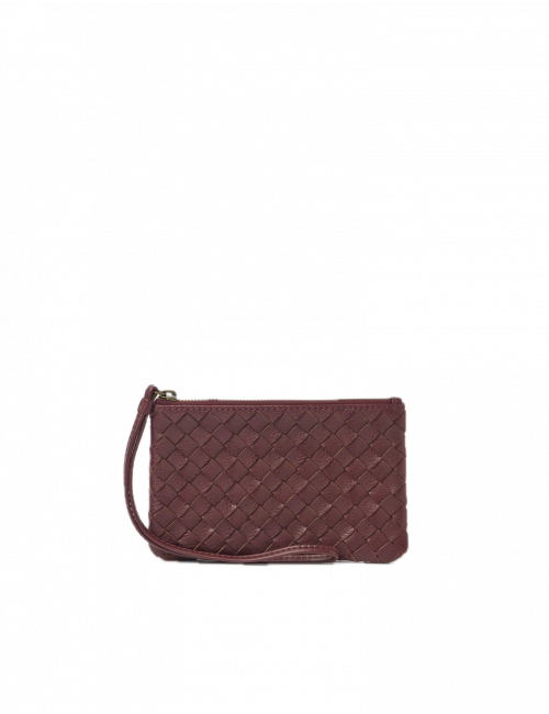 Handtas Lexi Midi | geweven/dark cherry