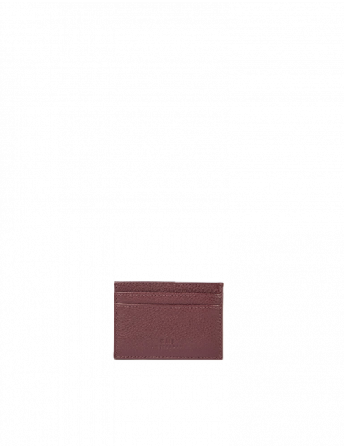 Mark Cardcase Maxi | dark cherry klassiek leder