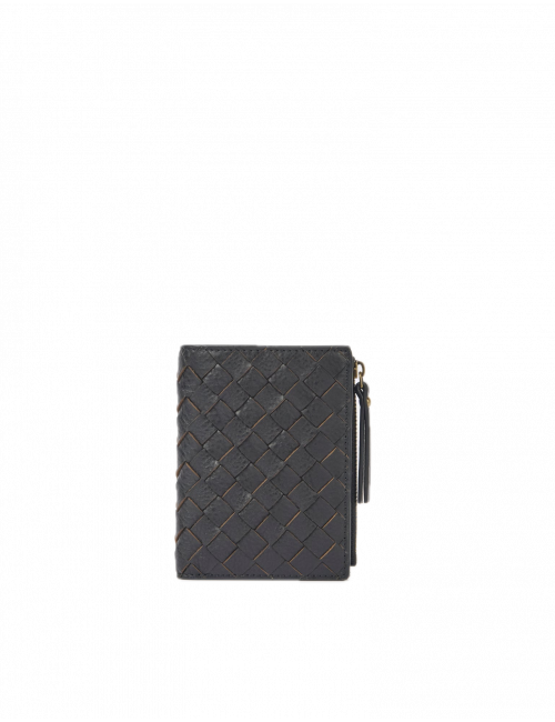 Jamie Portemonnee | geweven/zwart