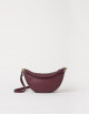 Handtas Leo Mini | dark cherry/soft grain leder/twisted