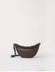 Handtas Leo Mini | chocolate/soft grain leder/twisted
