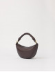 Handtas Leo Mini | chocolate/soft grain leder/twisted
