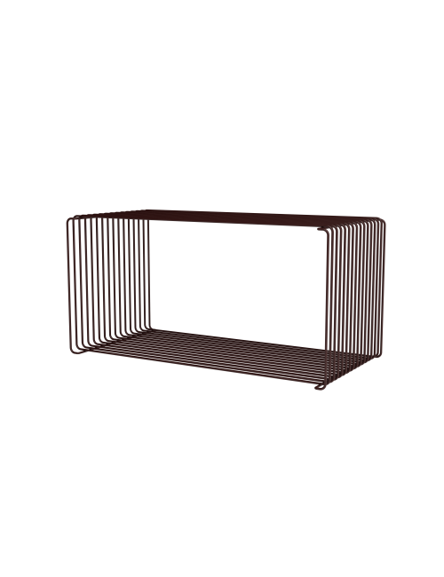 Panton Wire Extended | zwart-rood/34.8cm