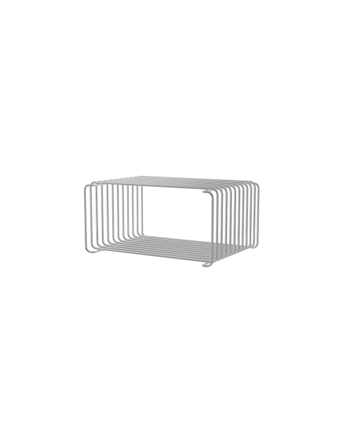 Panton Wire Single Half Height | chrome/25.7cm