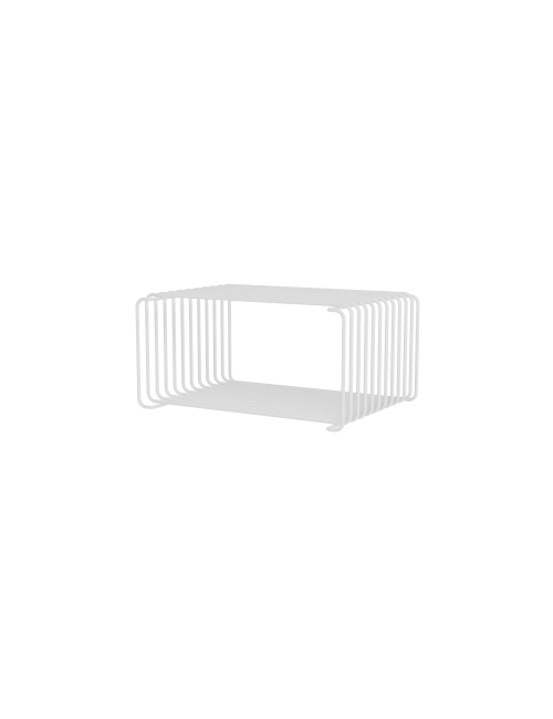 Panton Wire Single Half Height | snow/25.7cm