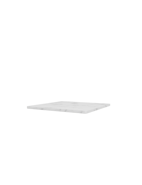 Panton Wire Top | white marble/34.8cm