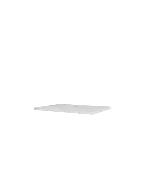 Panton Wire Top | white marble/25.7cm