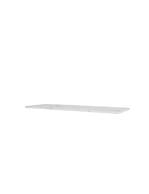 Panton Wire Double Top | white marble/25.7cm