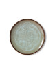 70s Ceramics Dinner Plate 27cm | contrast