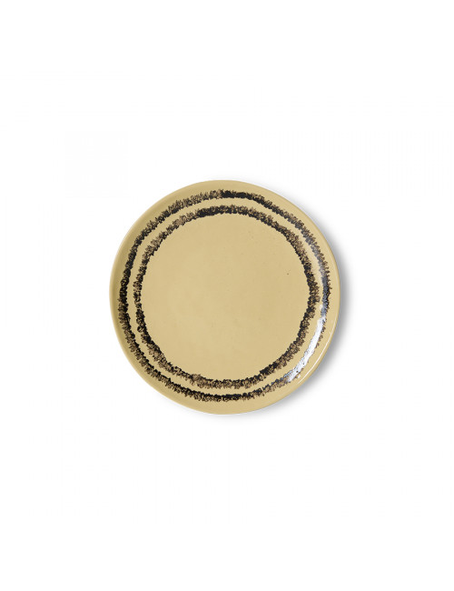 70s Ceramics Dessert Plate 17,5cm | vanilla