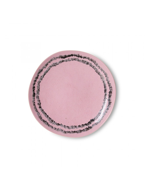 70s Ceramics Side Plate 22cm | bubble