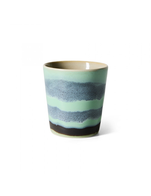 70s Ceramics Coffee Mug | river