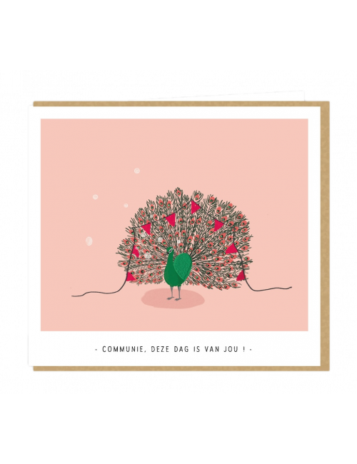 Wenskaart | communie, deze dag is van jou!