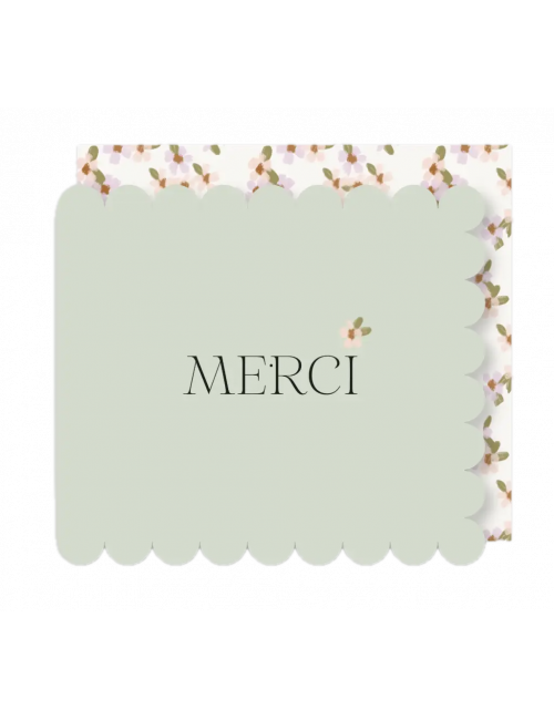 Wenskaart | merci