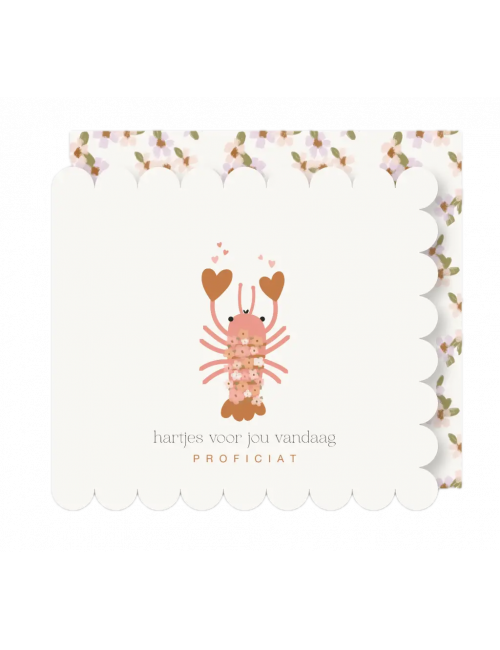 Wenskaart | hartjes voor jou vandaag