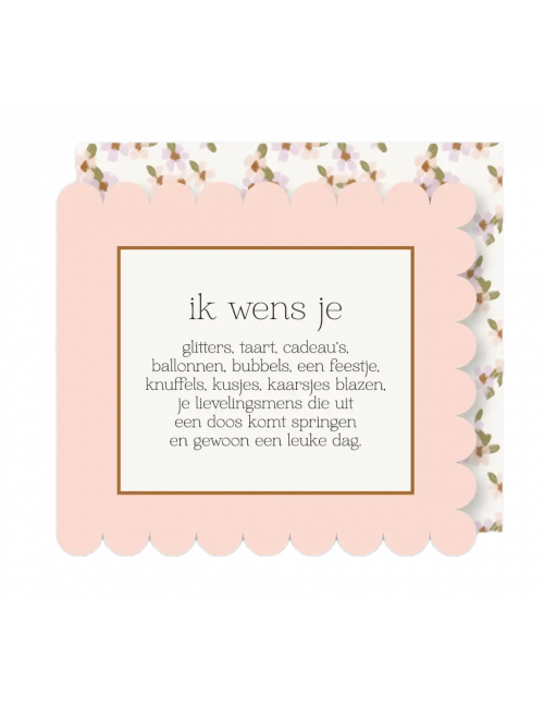 Wenskaart | ik wens je
