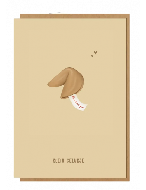 Wenskaart | klein gelukje