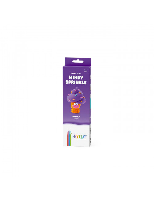 Hey Clay Nice Ice Cream | 3 potjes/windy sprinkles