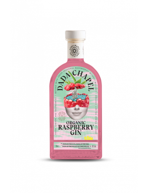 Dada Chapel 40% Organic Raspberry Gin | 0.7L
