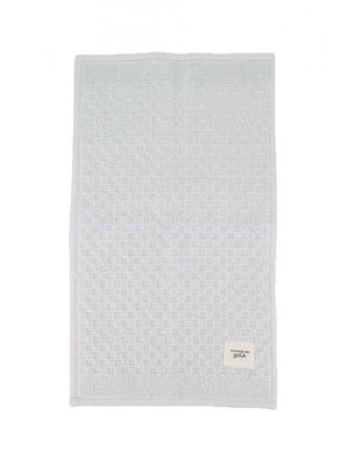 Gastendoekje | momentje van geluk/grijsblauw