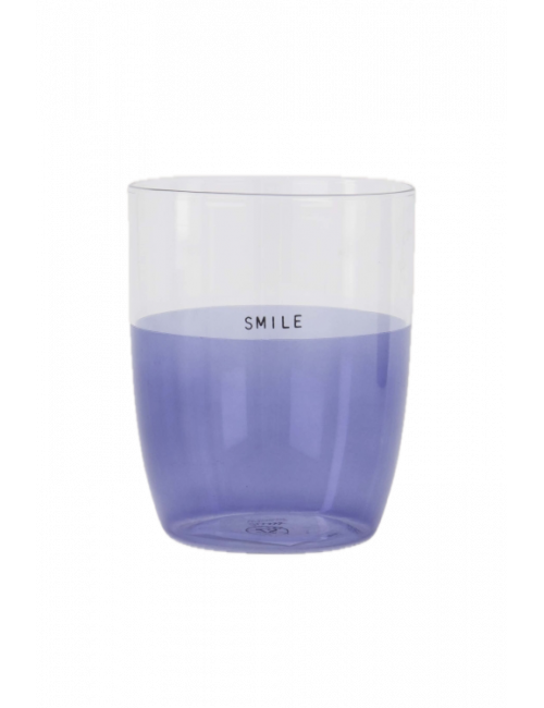 Drinkglas | smile/blauw
