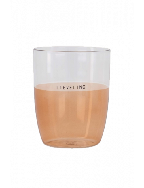 Drinkglas | lieveling/lichtroze