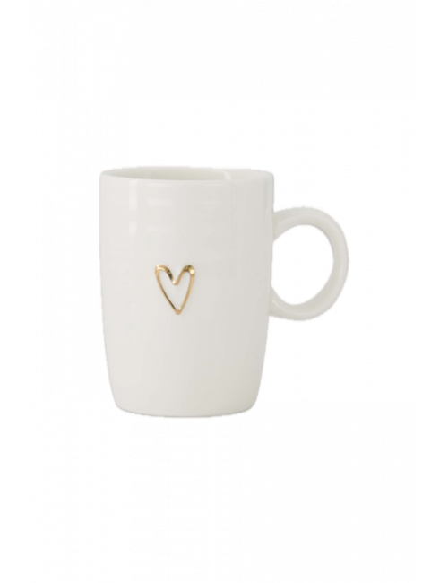 Koffiemok | lijn hartje