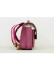 Lederen Boekentas Magnet | plum