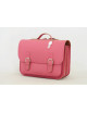 Lederen Boekentas Classic | antique pink