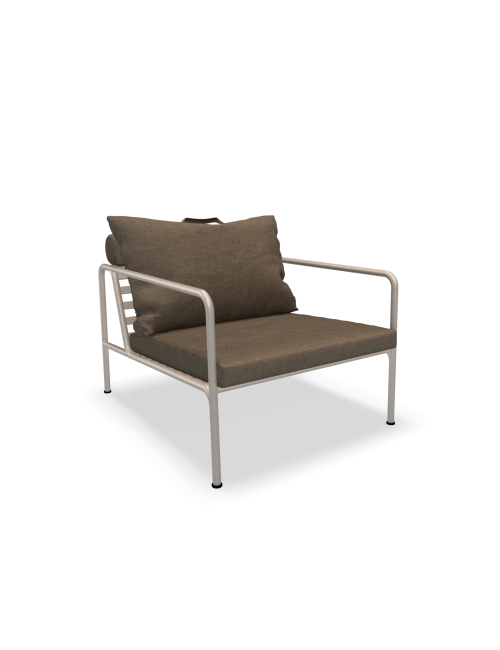 Outdoor Lounge Stoel Avon | muted white frame