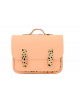 Lederen Boekentas Classic | leo peach