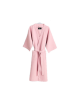 Waffle Badjas | cool pink