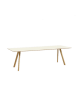 CPH 30 tafel L250 cm | gezeept eik/off-white linoleum
