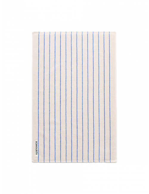 Naram Badmat 50x80cm | moonbeam/ultramarine