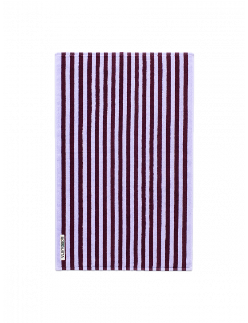 Naram Badmat 50x80cm | wine/lavender blue