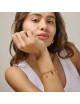 Armband Chunky Charm | goud