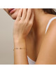 Armband Melia | goud/cornflower