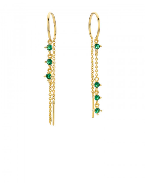 Green Rialto Oorbellen | goud