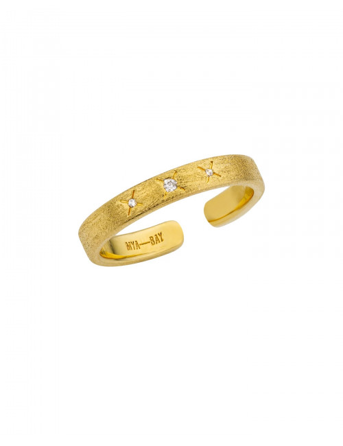 Mini Cuff Star Ring | goud