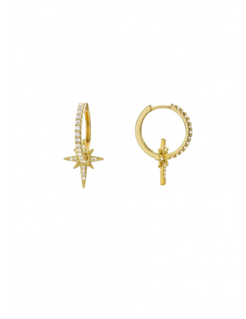 Diwali Hoops Oorbellen | goud