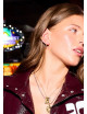 Crystal Delhi Oorbellen | goud